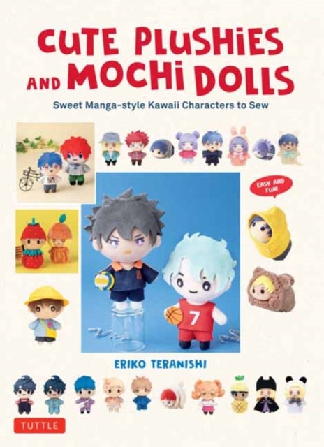 Cute Plushie and Mochi Dolls Sweet Manga-Style Kawaii Charac