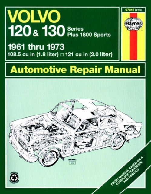 Volvo 120 & 130 Series and P1800 61 - 73 Haynes Repair Manua