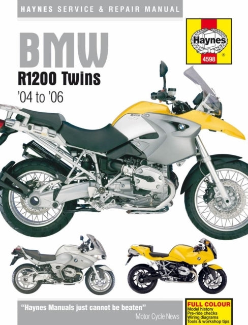 Bmw R1200 Twins 04 - 09 Haynes Repair Manual