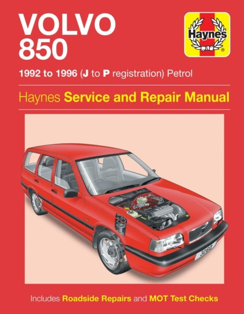 Volvo 850 Petrol 92 - 96 Haynes Repair Manual