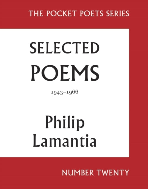 Selected Poems Of Philip Lamantia, 1943-1966 Pocket Poets No