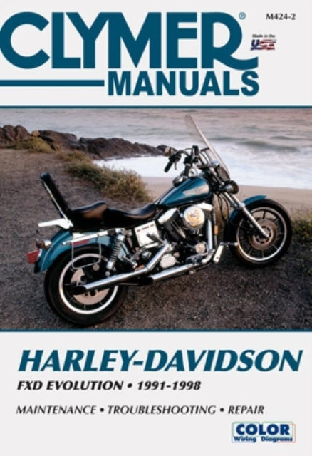 Harley-davidson Fxd Evolution Motorcycle 1991-1998 Clymer Re