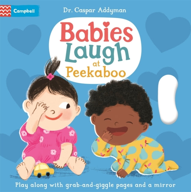Babies Laugh At Peekaboo Play Along With Grab-and-Pull Pages