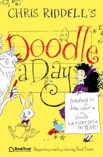 Chris Riddell'S Doodle-A-Day Something To Draw, Colour In Or
