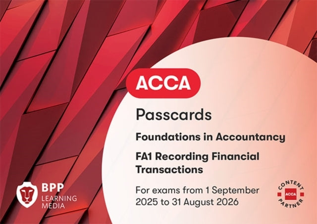 Fia Recording Financial Transactions Fa1 Passcards