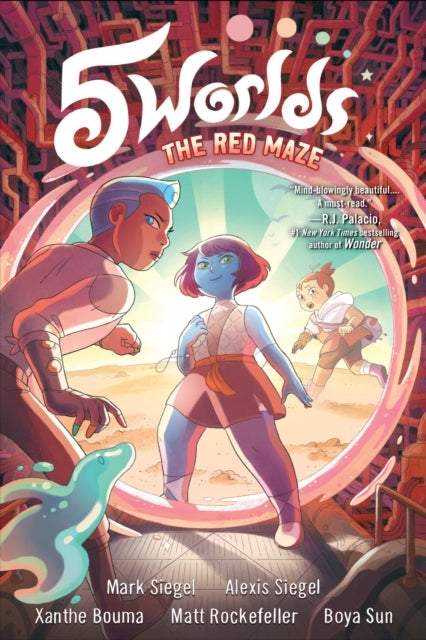5 Worlds Book 3: the Red Maze