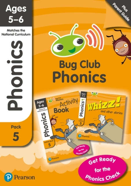 Bug Club Phonics Learn At Home Pack 5, Phonics Sets 13-26 Fo