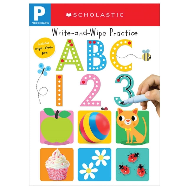 Abc 123 Write and Wipe Flip Book: Scholastic Early Learners