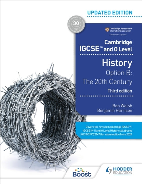 Cambridge Igcse and O Level History 3rd Edition: Option B: T