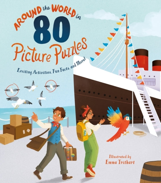 Around The World In 80 Picture Puzzles Exciting Activities,
