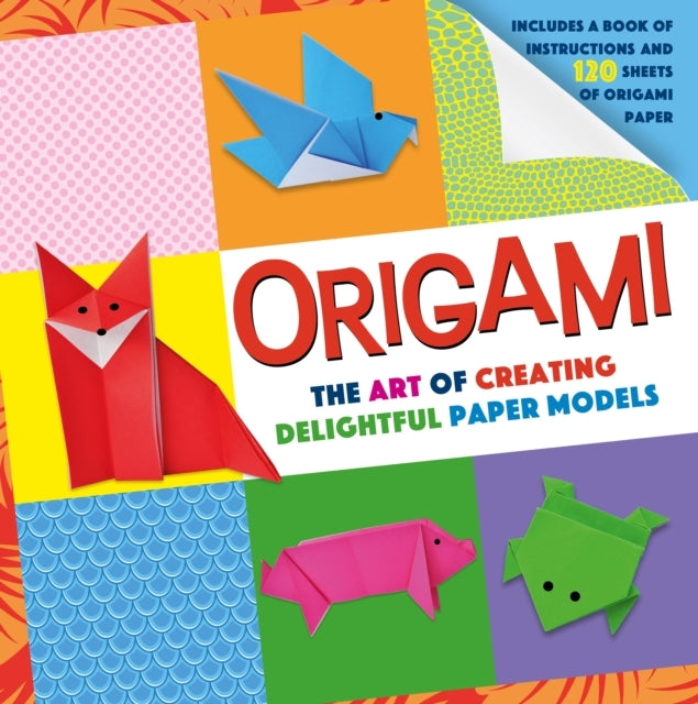 Origami Includes A Book of Instructions and 120 Sheets of Or