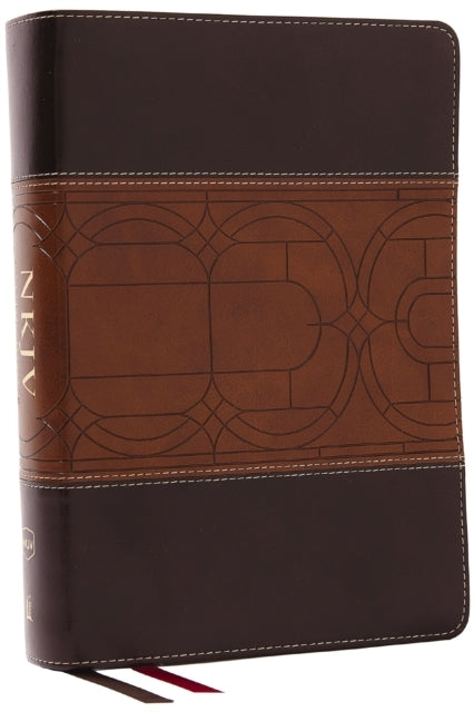 Nkjv Study Bible Leathersoft Brown Full-color Thumb Inde