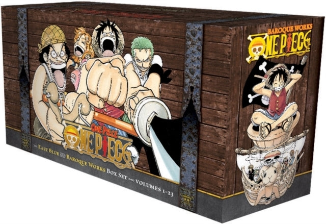 One Piece Box Set 1: East Blue and Baroque Works Volumes 1-2