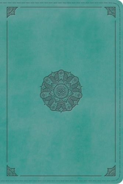 ESV Study Bible, Personal Size (TruTone, Turquoise, Emblem Design)