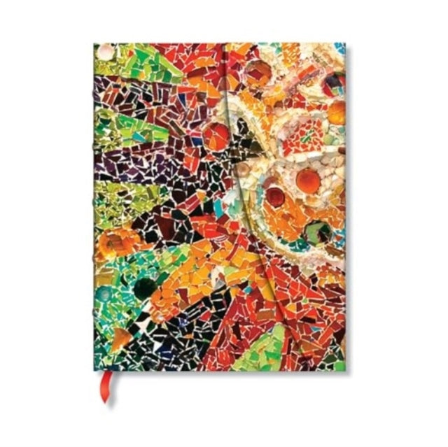 Gaudi’S Sun Gaudi’S Mosaics Midi Unlined Hardback Journal Wr