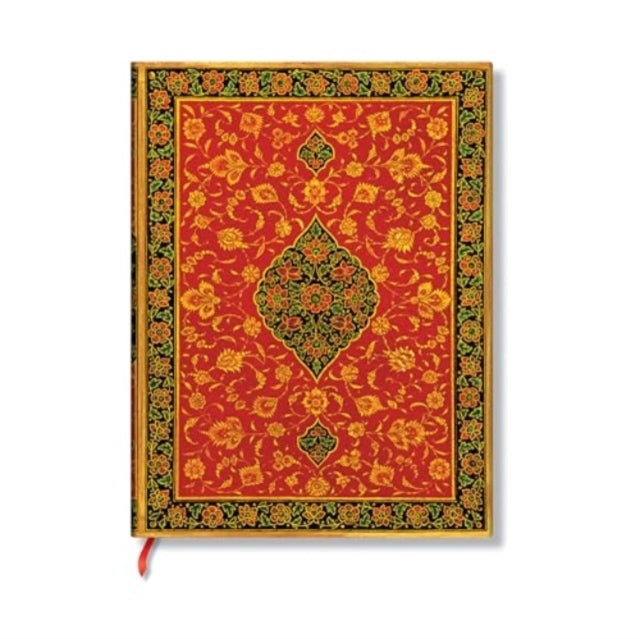Layla Persian Poetry Mini Lined Hardback Journal Elastic Ban