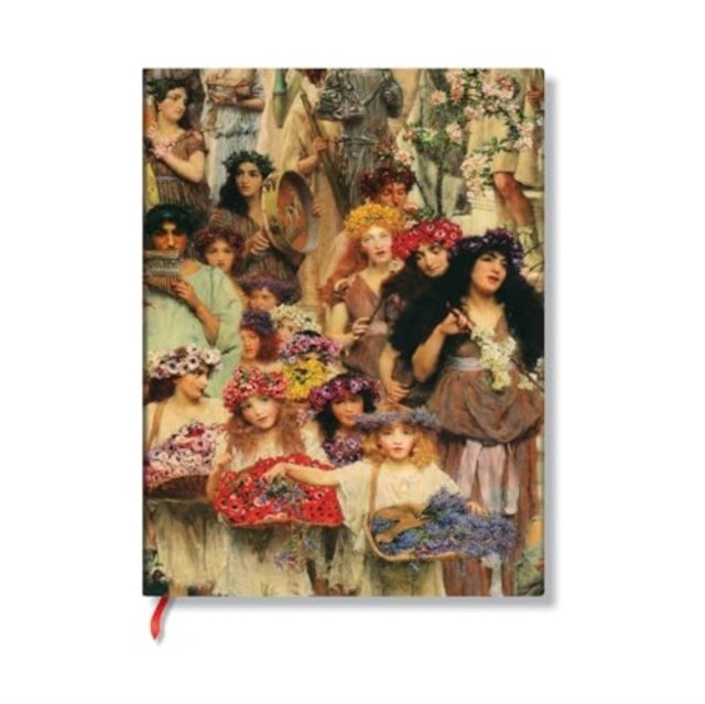 Spring Lawrence Alma-Tadema Ultra Lined Hardback Journal Ela