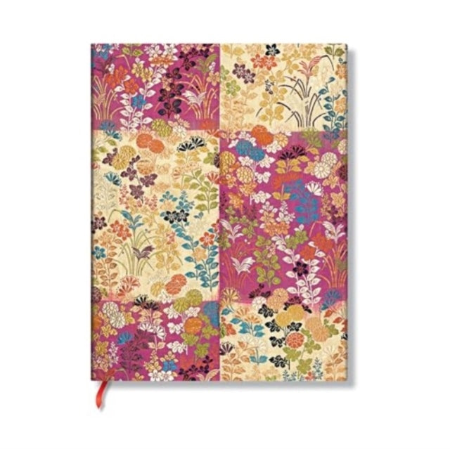 Kara-Ori Pink Japanese Kimono Midi Lined Softcover Flexi Jou