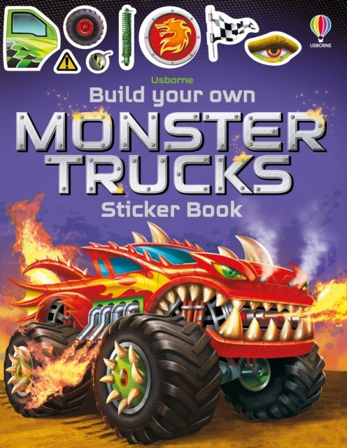 D1 Build Your Own Monster Trucks Sticker Book