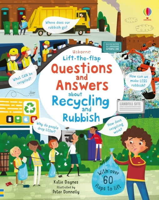 Lift-The-Flap Questions and Answers About Recycling and Rubbish