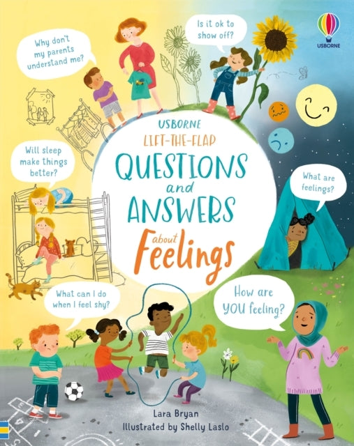 Lift-The-Flap Questions and Answers About Feelings