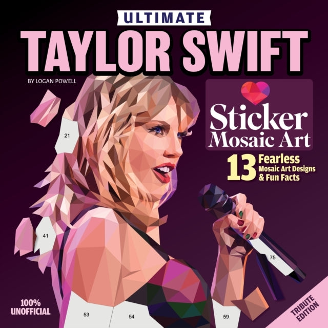 Ultimate Taylor Swift Sticker Mosaic Art13 Fearless Mosaic a