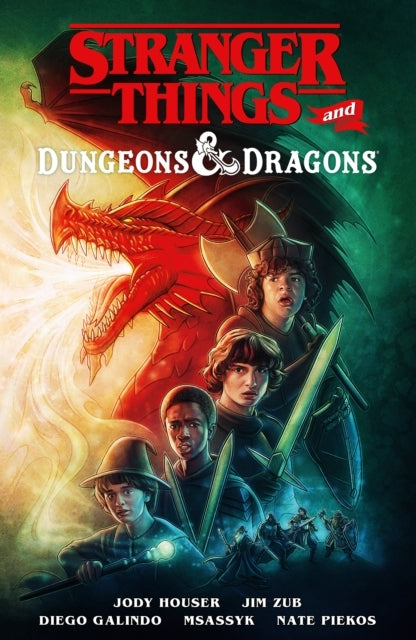 Stranger Things and Dungeons & Dragons Graphic Novel