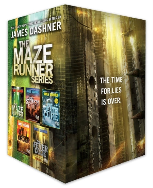 The Maze Runner Series Complete Collection Boxed Set (5-Book).