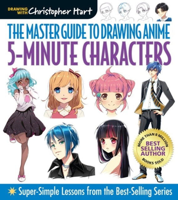 Master Guide to Drawing Anime 5-minute Characterssuper-simp