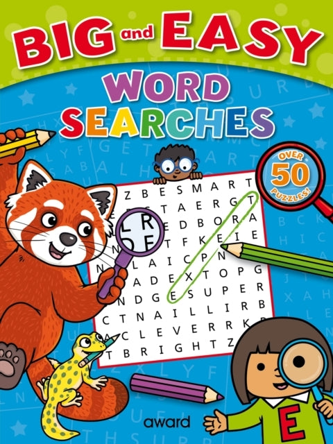 BIG AND EASY WORD SEARCHES RED PANDA