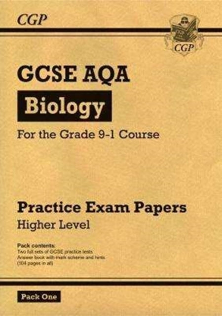Gcse Biology Aqa Practice Papers Higher Pack 1