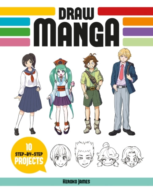 Draw Manga10 Step-By-Step Projects