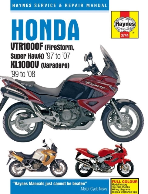 Honda Vtr1000f (firestorm Super Hawk) (97 - 07) & Xl1000v (