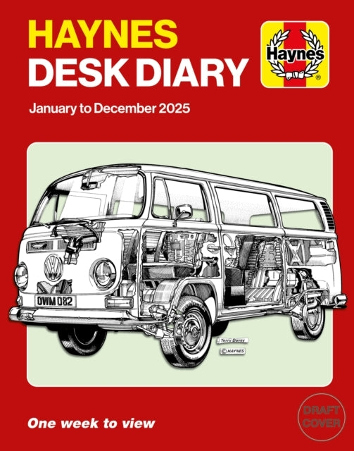 Haynes 2025 Desk Diary January To December 2025