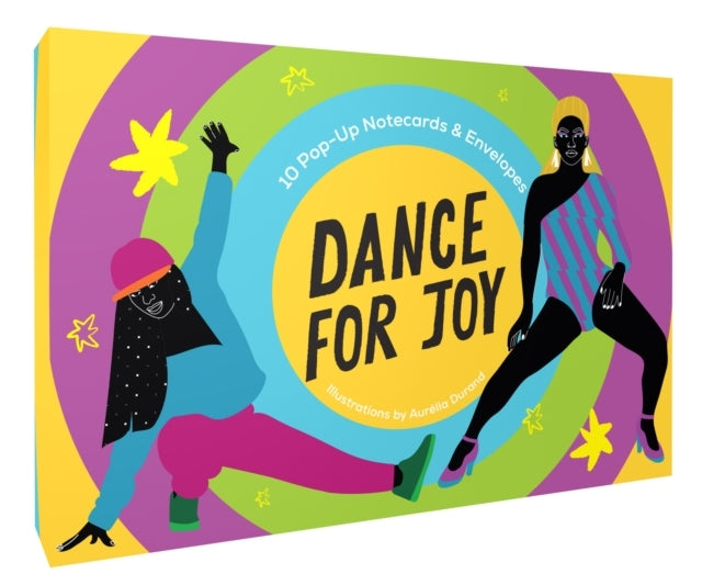 Dance For Joy Notecards10 Pop-Up Notecards & Envelopes
