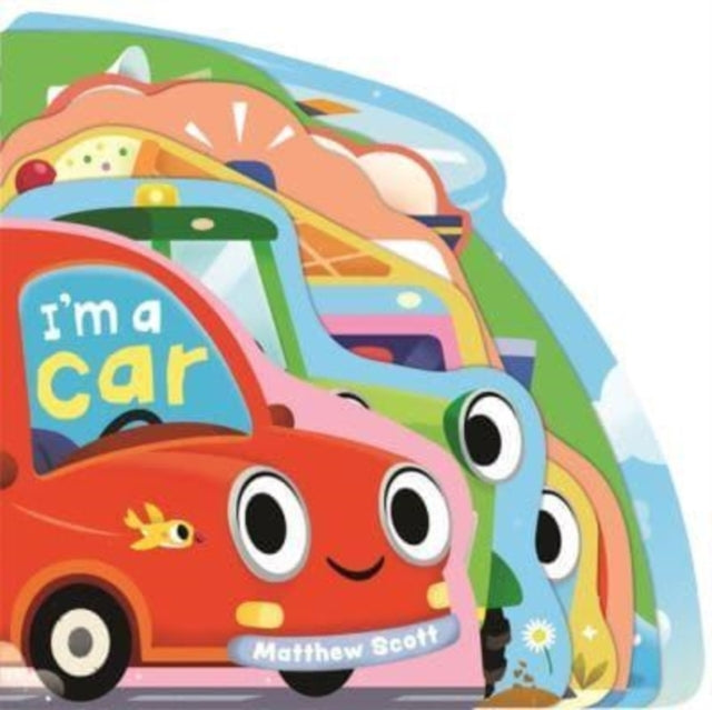 I'M A Cara Dinky Shaped Board Book Packed With Things That G