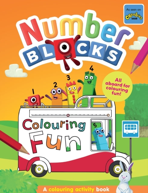 Numberblocks Colouring Fun A Colouring Activity Book