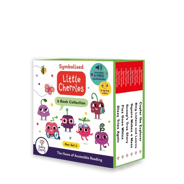 THE SYMBOLISED LITTLE CHERRIES 6-BOOK COLLECTION (BOX SET 2