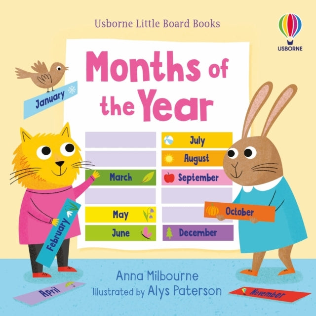 Little Board Books Months of The Year