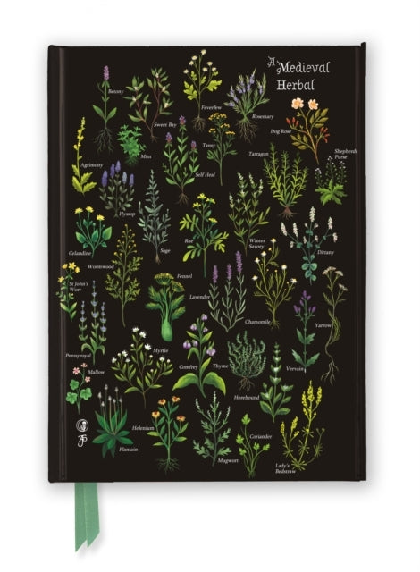 Anna Stead A Medieval Herbal (Foiled Journal)