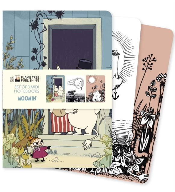 Moomin Set Of 3 Midi Notebooks