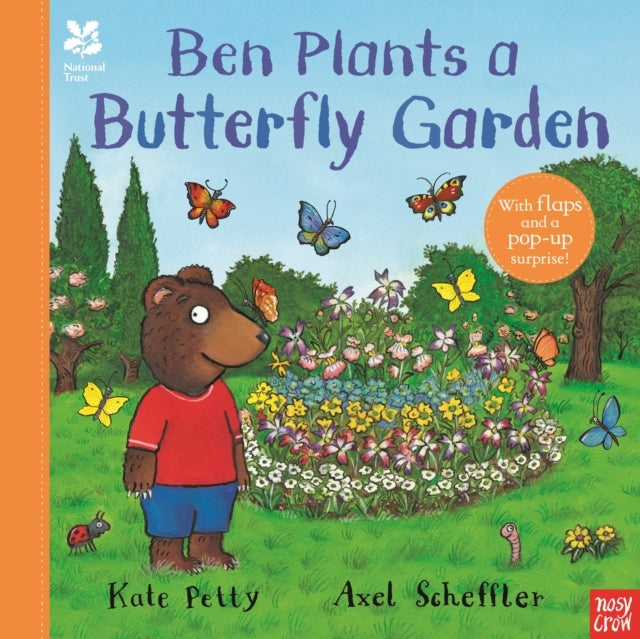 National Trust Ben Plants A Butterfly Garden