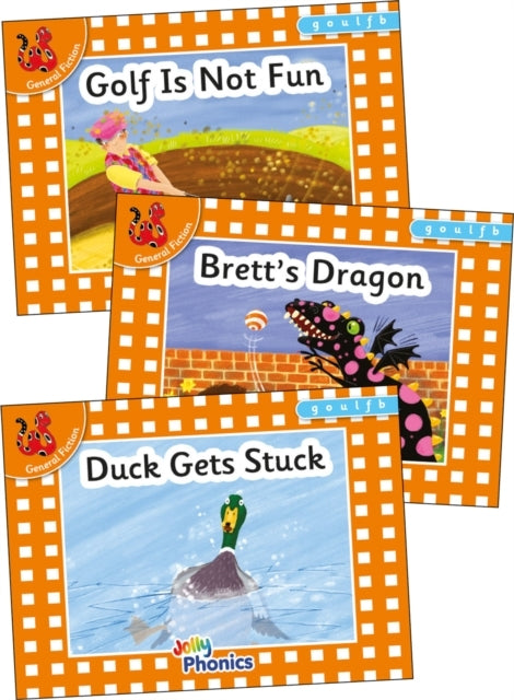 Jolly Phonics Orange Level Readers Set 3In Precursive Letter