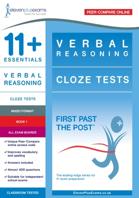 11+ Essentials Verbal Reasoning Cloze Tests Book 1