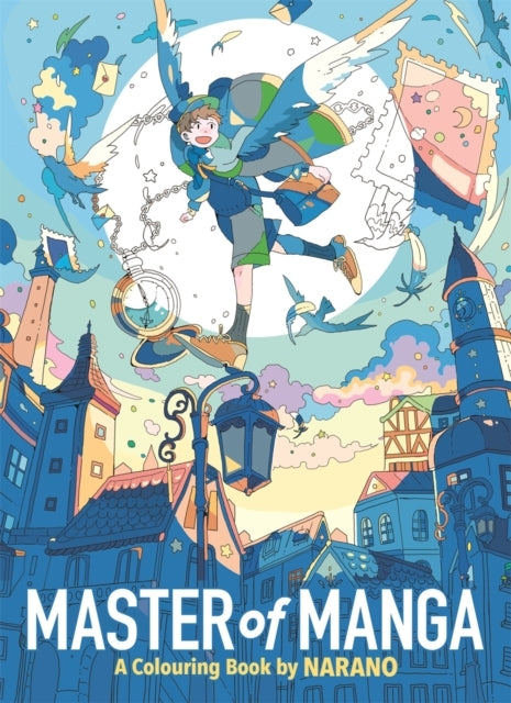 Master Of Mangaa Colouring Book By Narano