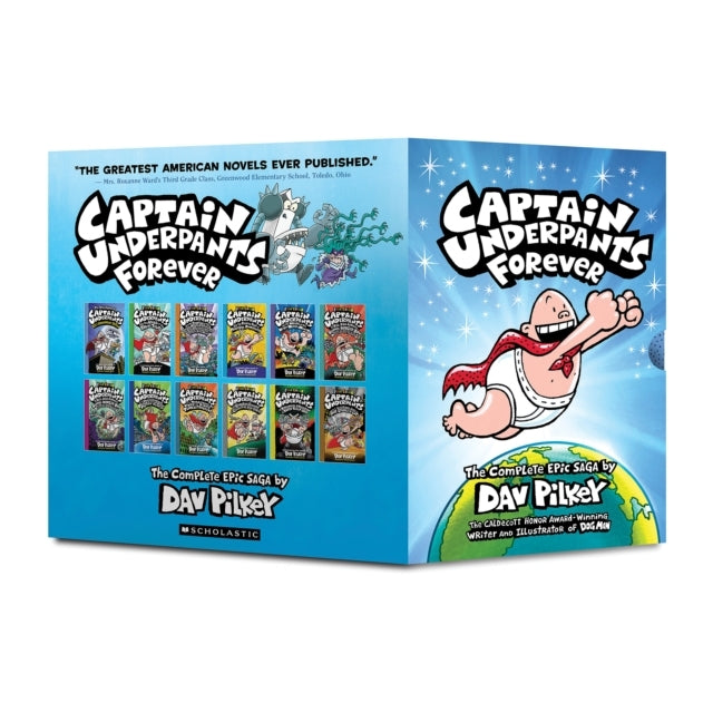 Captain Underpants Forever Box set (#1-12) - Captain Underpants Forever Box set (