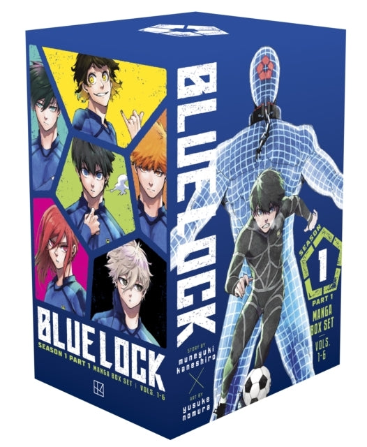 D1 Blue Lock Season 1 Part 1 Manga Box Set
