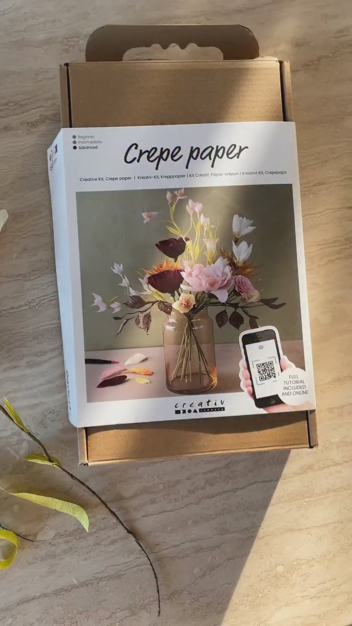 Crepepapir Kreativt Kit Buket